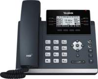 Yealink SIP-T42U | IP-telefoon | 2,7" LCD-scherm | 12 SIP-accounts | HD Voice | Wi-Fi via USB-dongle | Grijs