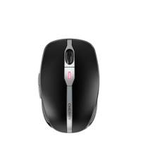 Cherry MW 9100 | Draadloze Muis | Links- en Rechtshandig | RF + Bluetooth | 2400 DPI | Zwart