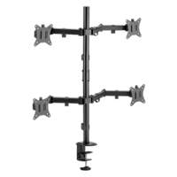 SBOX LCD-352/4-2 | Verstelbare Monitor-bureaubeugel | Tot 32" | Max 9kg | VESA 100x100 | 4 Monitoren