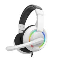 Baracuda HYDRA RGB Rainbow | Gaming Headset 3,5mm & USB | Wit