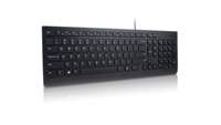 Lenovo Keyboard QWERTY | USB aansluiting | Bulk verpakking | Zwart | Gereviseerd model (resprayed)