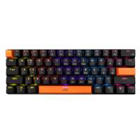 Baracuda DOLPHIN RGB 60% | Bedraad Gaming Toetsenbord | Blue Switches | Anti-Ghosting | QWERTY | Zwart