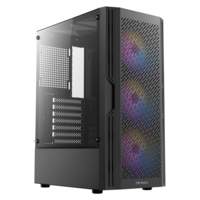 Antec AX20 | Mid Tower Gaming Behuizing | RGB-verlichting | Goede Airflow | ATX-compatibel