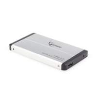 Gembird EE2-U3S-2-S | 2,5" SATA HDD/SSD Behuizing | USB 3.0 (5 Gbit/s) | Zilver