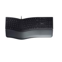 CHERRY KC 4500 Ergo | Toetsenbord | USB | QWERTY (US Engels) | Zwart