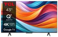 TCL T7B 43T7B | 43" Ultra HD 4K QLED Smart TV | Dolby Vision | Google TV | HDMI 2.1 | 60Hz