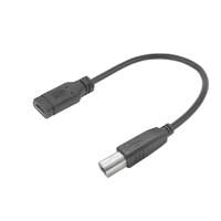 ACT Adapterkabel | USB Type-C (Female) naar USB-B 2.0 (Printer) | 0,2 meter