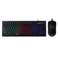 Baracuda ORCA RGB | Bekabeld Gaming Toetsenbord inclusief Muis | QWERTY | Zwart
