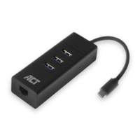 ACT AC6400 | USB 3.2 Gen 1 Hub | Type-C | 5 Gbit/s | Zwart