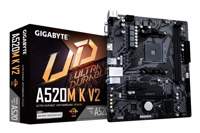 Gigabyte A520M-K V2 | Socket AM4 | AMD A520 | 2xDDR4 | Micro-ATX | Moederbord | Open Box